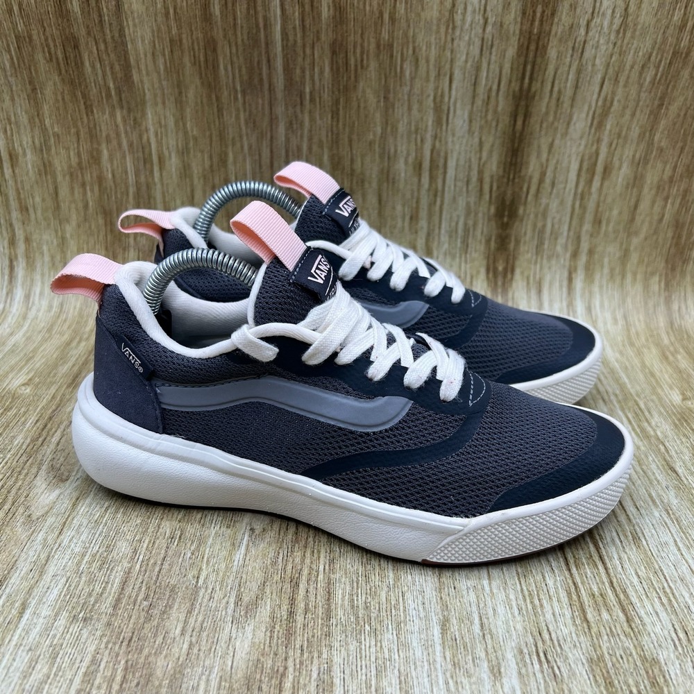 Vans UltraRange EXO SE Sneakers Women's Size 6 Dark Grey Pink Athletic 500383